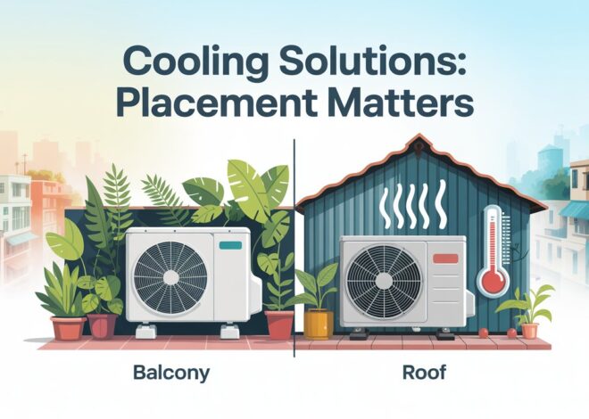 AC Cooling Tips: Does the Compressor’s Placement on Balcony or Roof Really Matter?