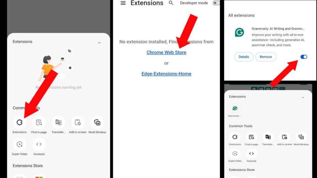 chrome extensions