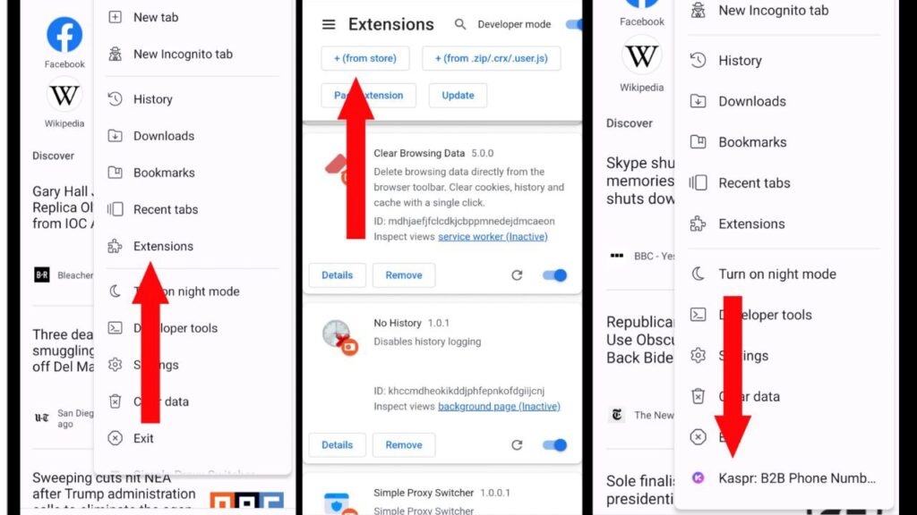chrome extensions